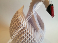 Fig46: 3d origami hattyú