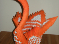 P.5: 3D origami Narancssárga hattyú